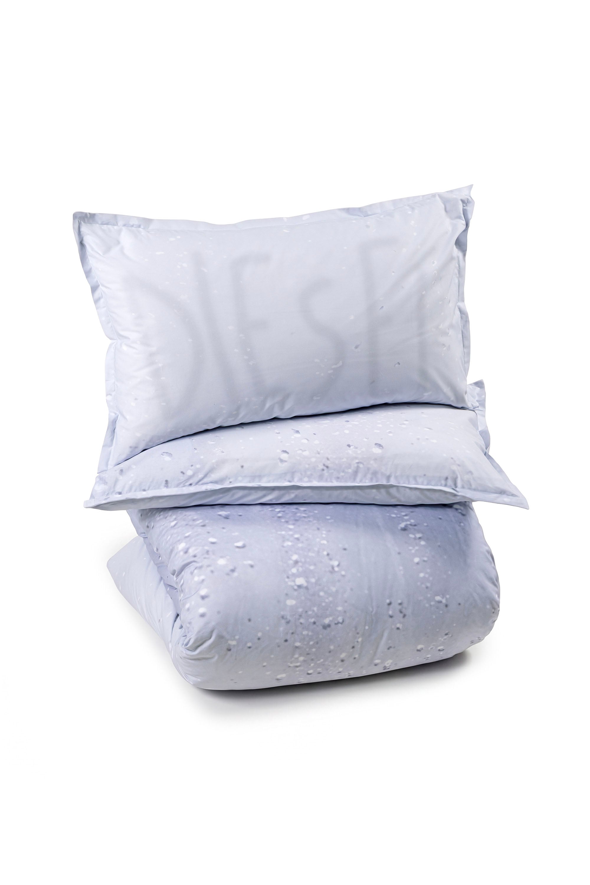 Diesel - 1018097  WET PERCALE DUVET COVER SET, Unisex's Percale duvet cover set for queen size bed in Grey - 2
