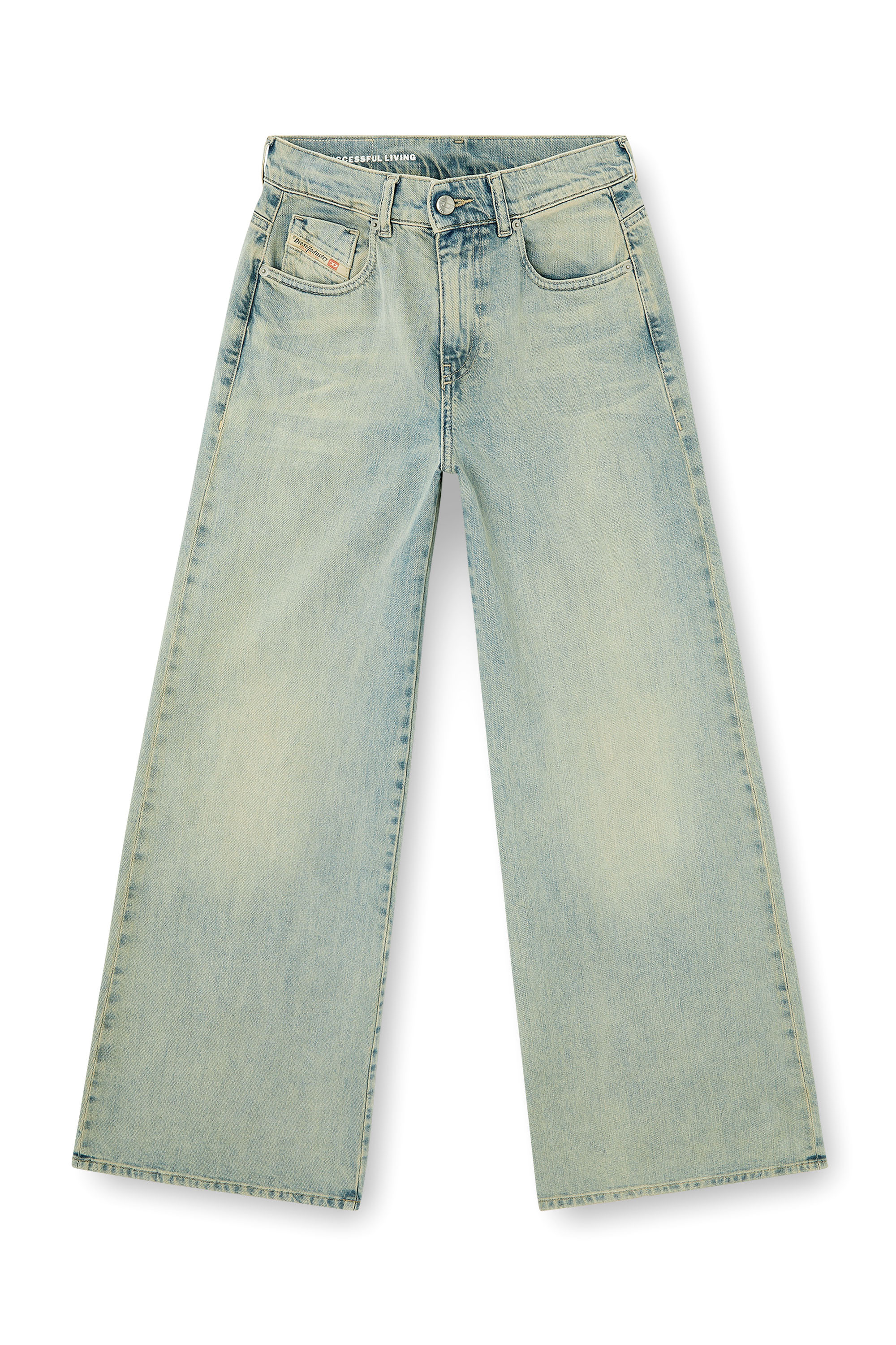 Diesel - Woman's Flare Jeans 1978 D-Akemi 09N33, Light Blue - 3
