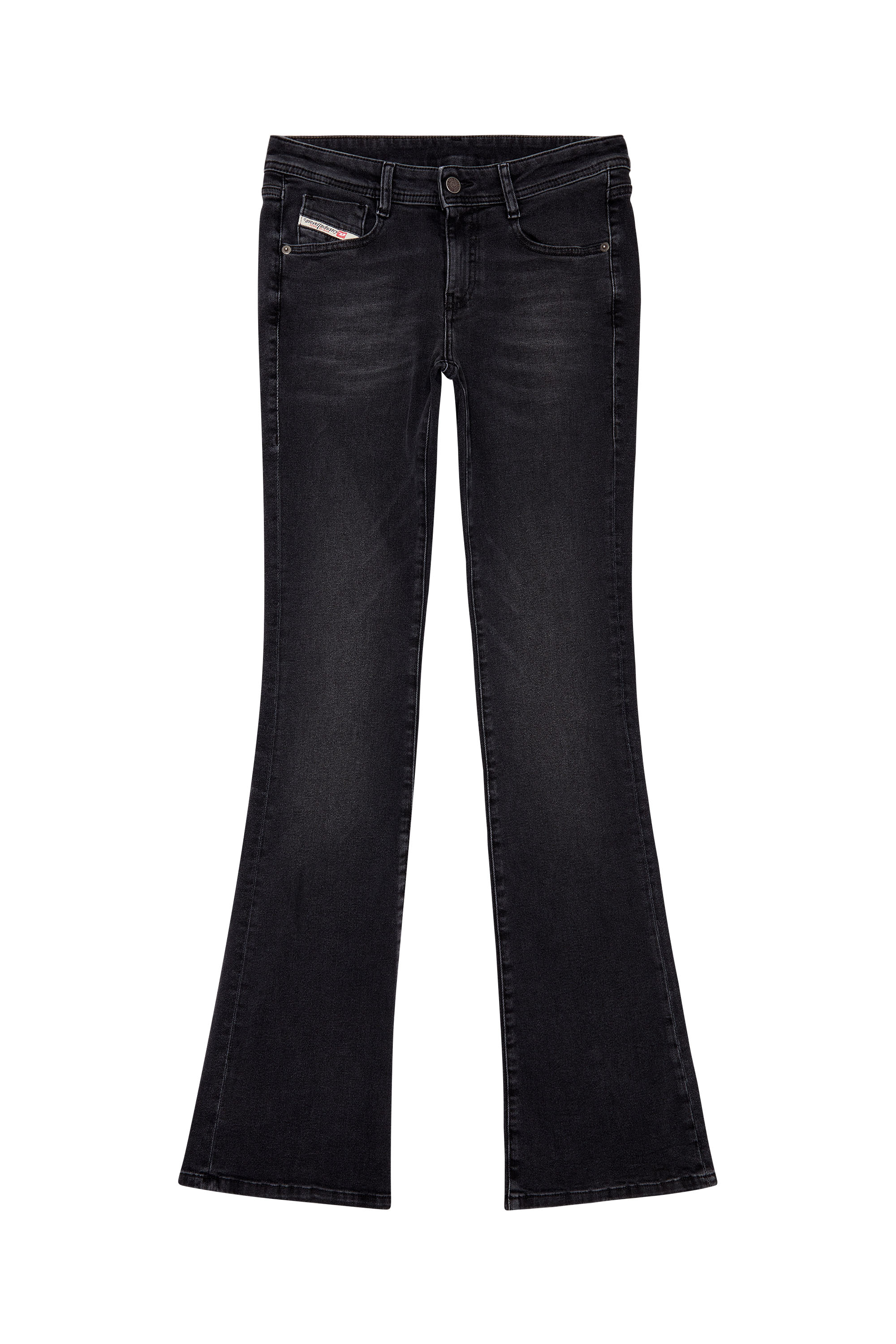 Diesel - Woman Bootcut and Flare Jeans 1969 D-Ebbey 0PFAS, Black/Dark grey - Image 3