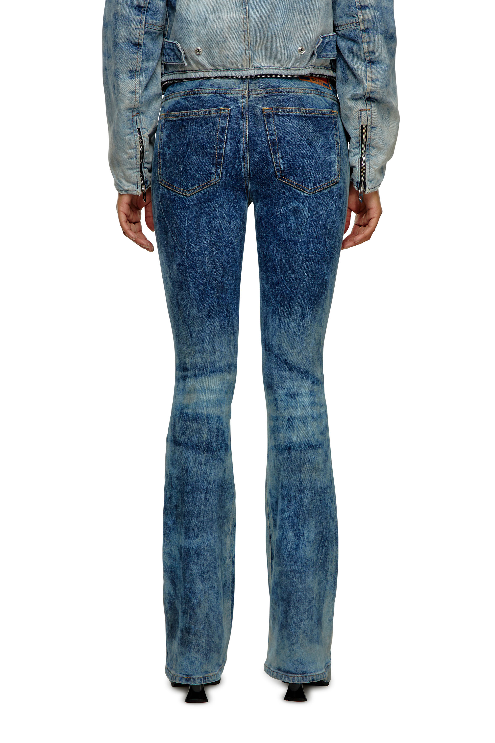 Diesel - Woman Bootcut and Flare Jeans 1969 D-Ebbey 0PGAL, Dark Blue - Image 4