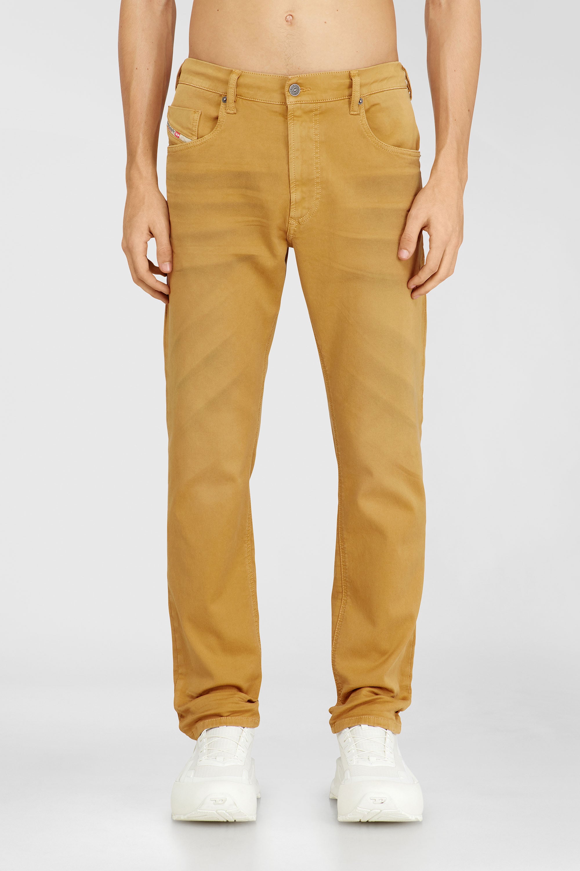 Diesel - Man's Regular 2032 D-Krooley-BW Joggjeans&reg; 0670M, Light Brown - 2