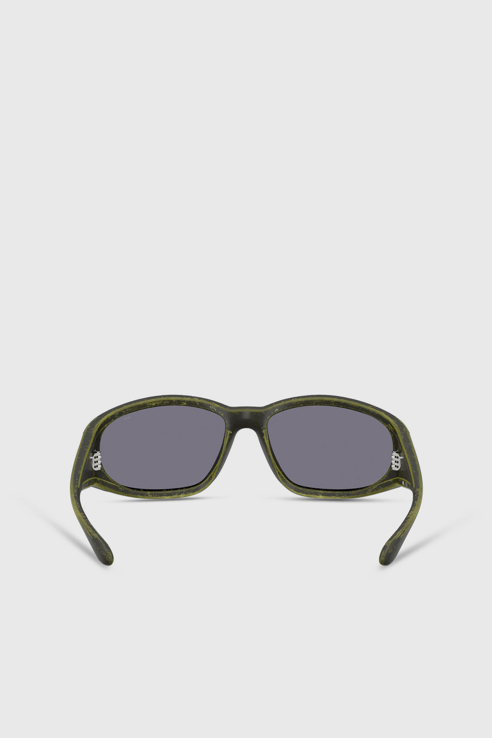 Diesel - 0DL3002, Unisex's Rectangular sunglasses in acetate in Green - 3