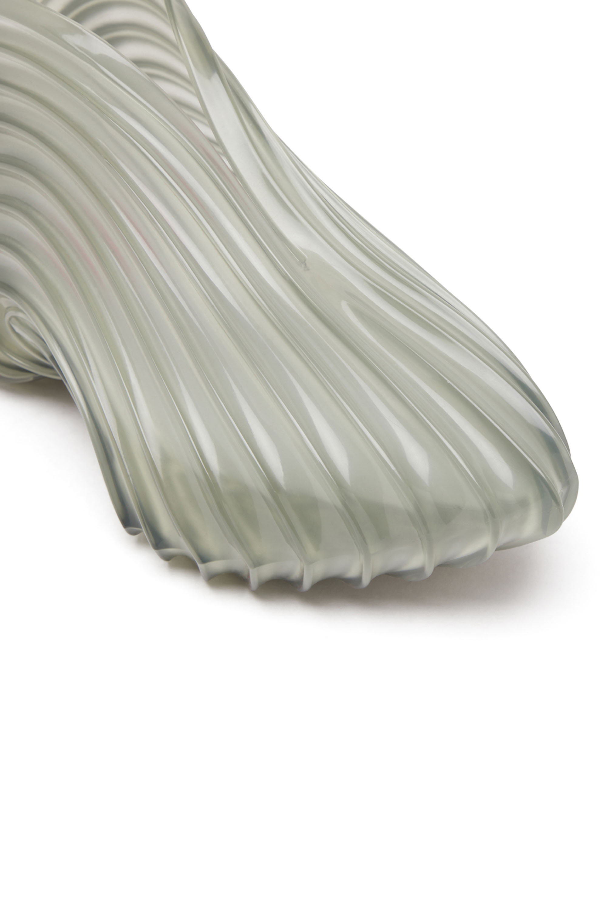 Diesel - MELISSA QUANTUM SNEAKERS X, Unisex's Slip-on sneaker in Melflex® in Light Grey - 6