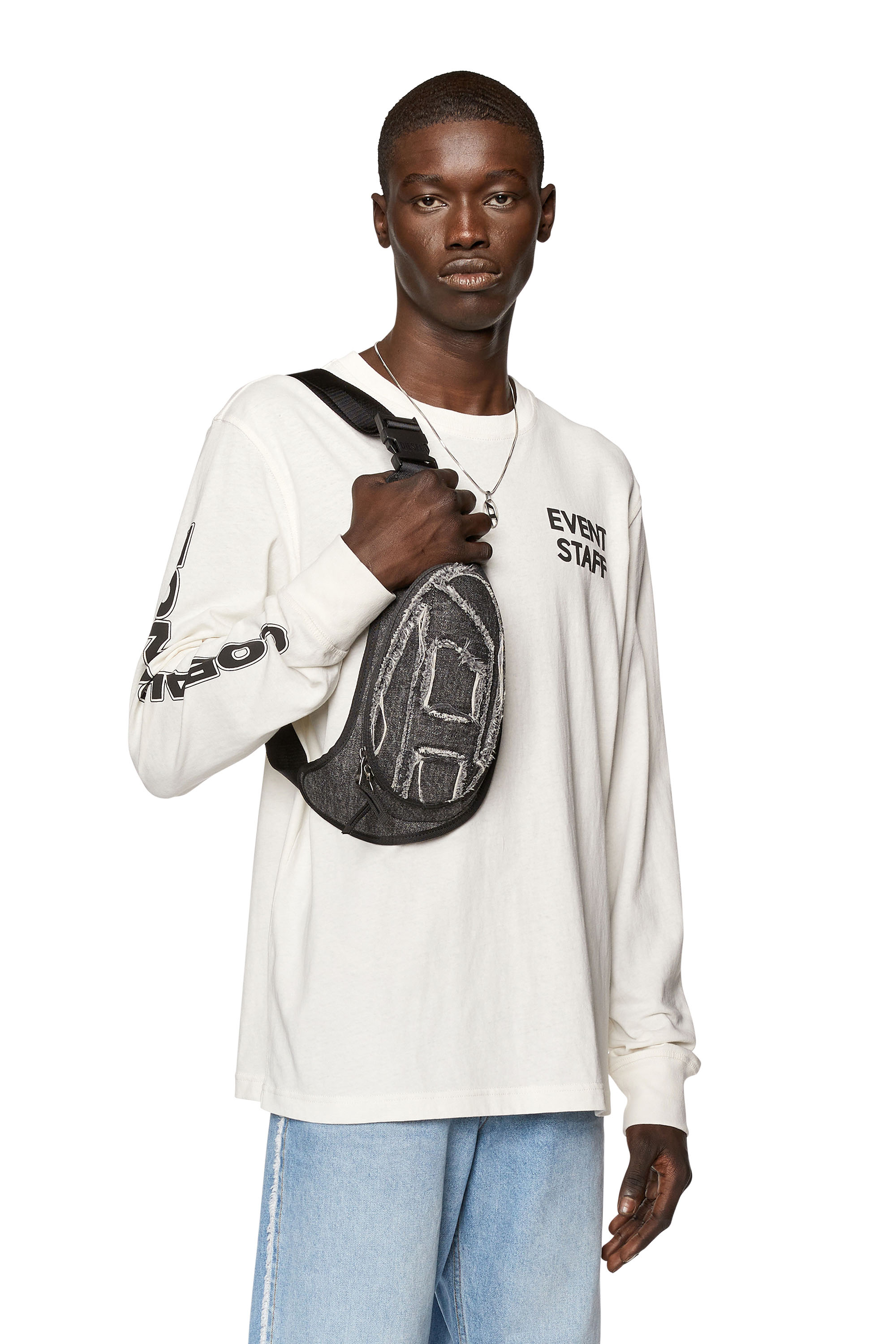Diesel - T-JUST-LS-L3, White - Image 1
