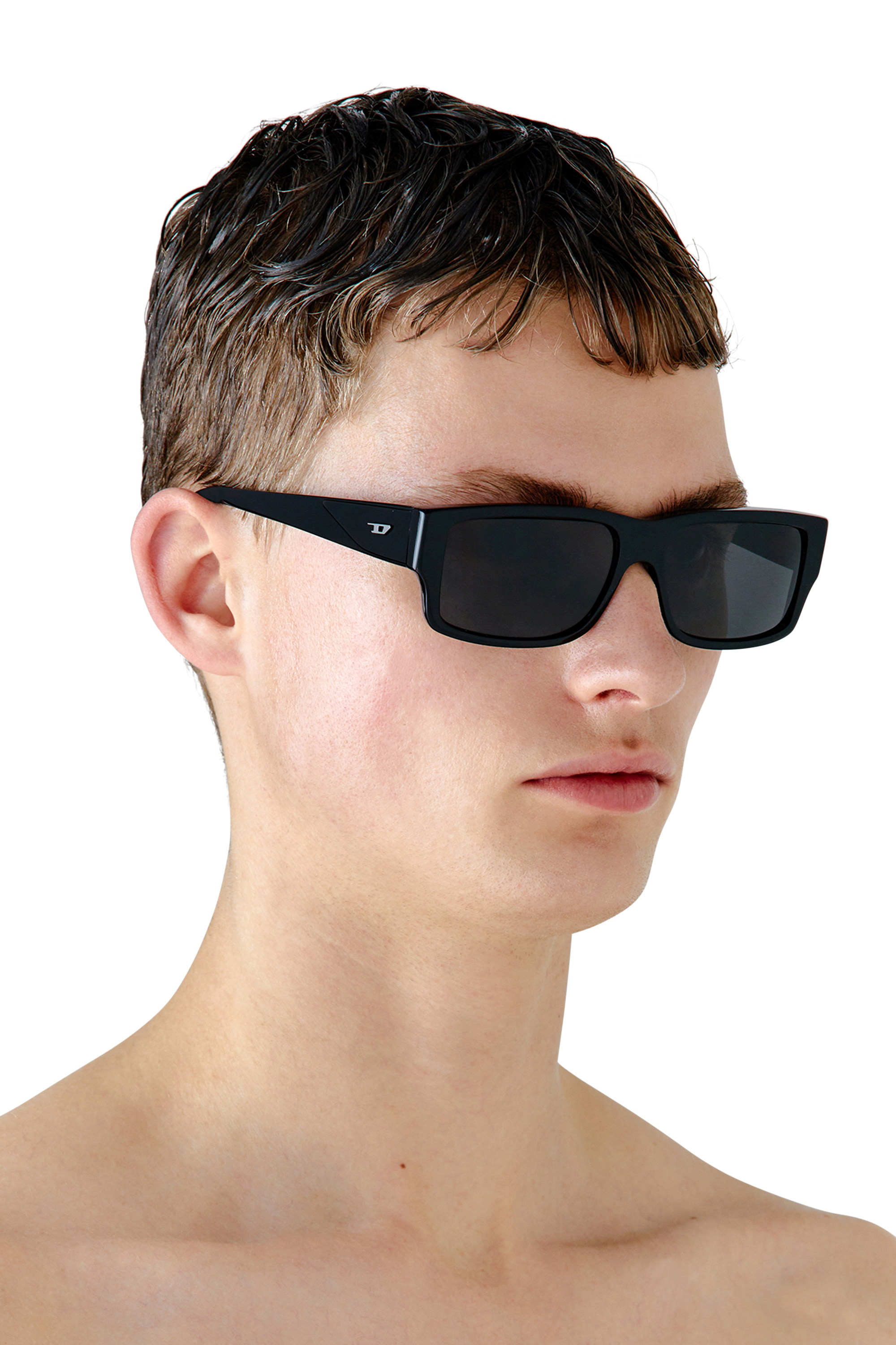 Diesel - 0DL2003, Man Rectangle sunglasses in Grey - Image 5