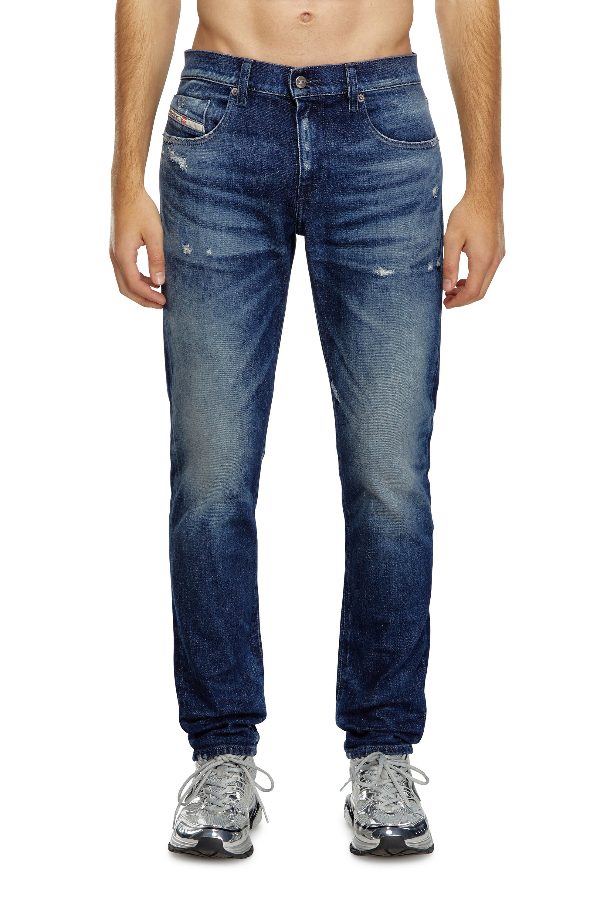 Diesel - Man Slim Jeans 2019 D-Strukt 09J56, Dark Blue - Image 1