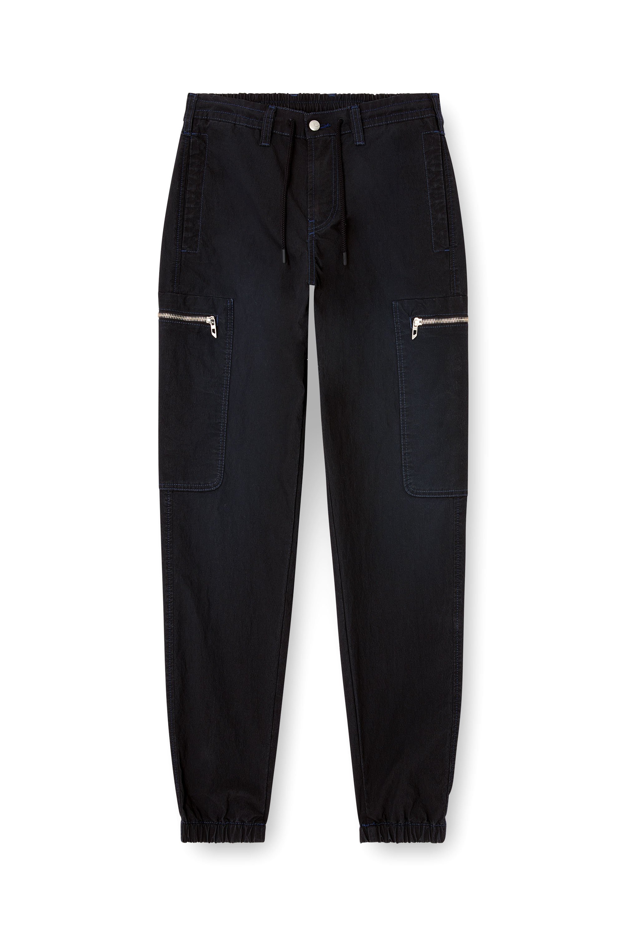 Diesel - Unisex's Slim D-Lab JoggJeans® 068SJ, Black/Dark grey - 3