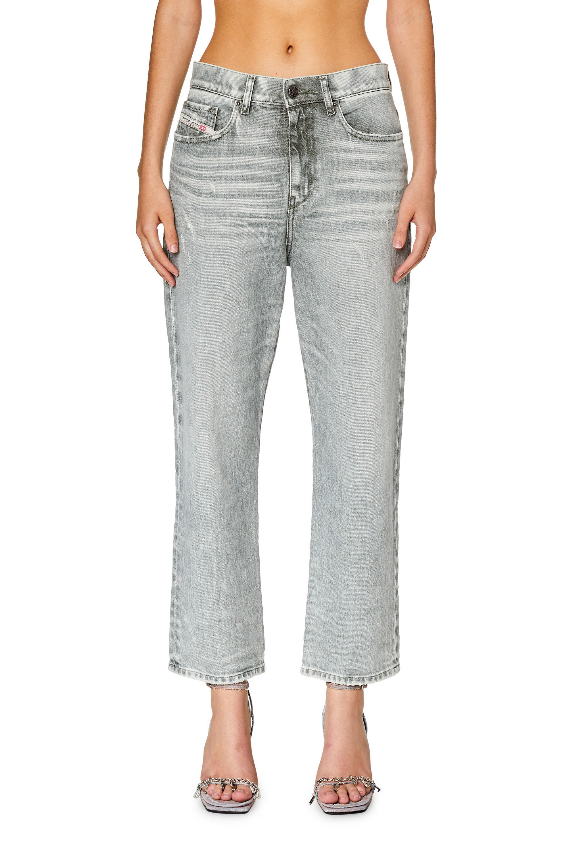Diesel - Boyfriend Jeans 2016 D-Air 09G52, Grey - Image 1