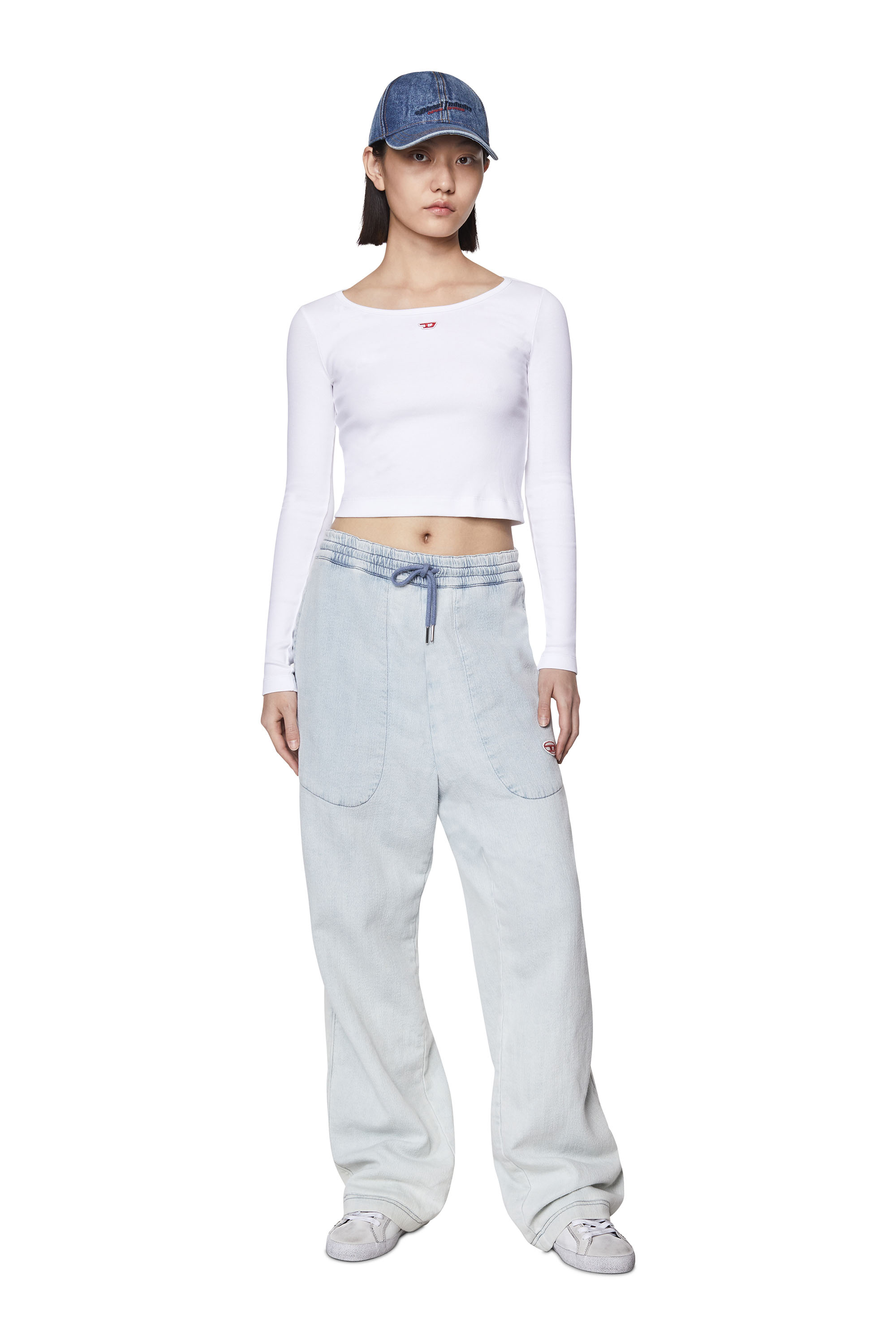 Diesel - S-LEROJI MID W, White - Image 7