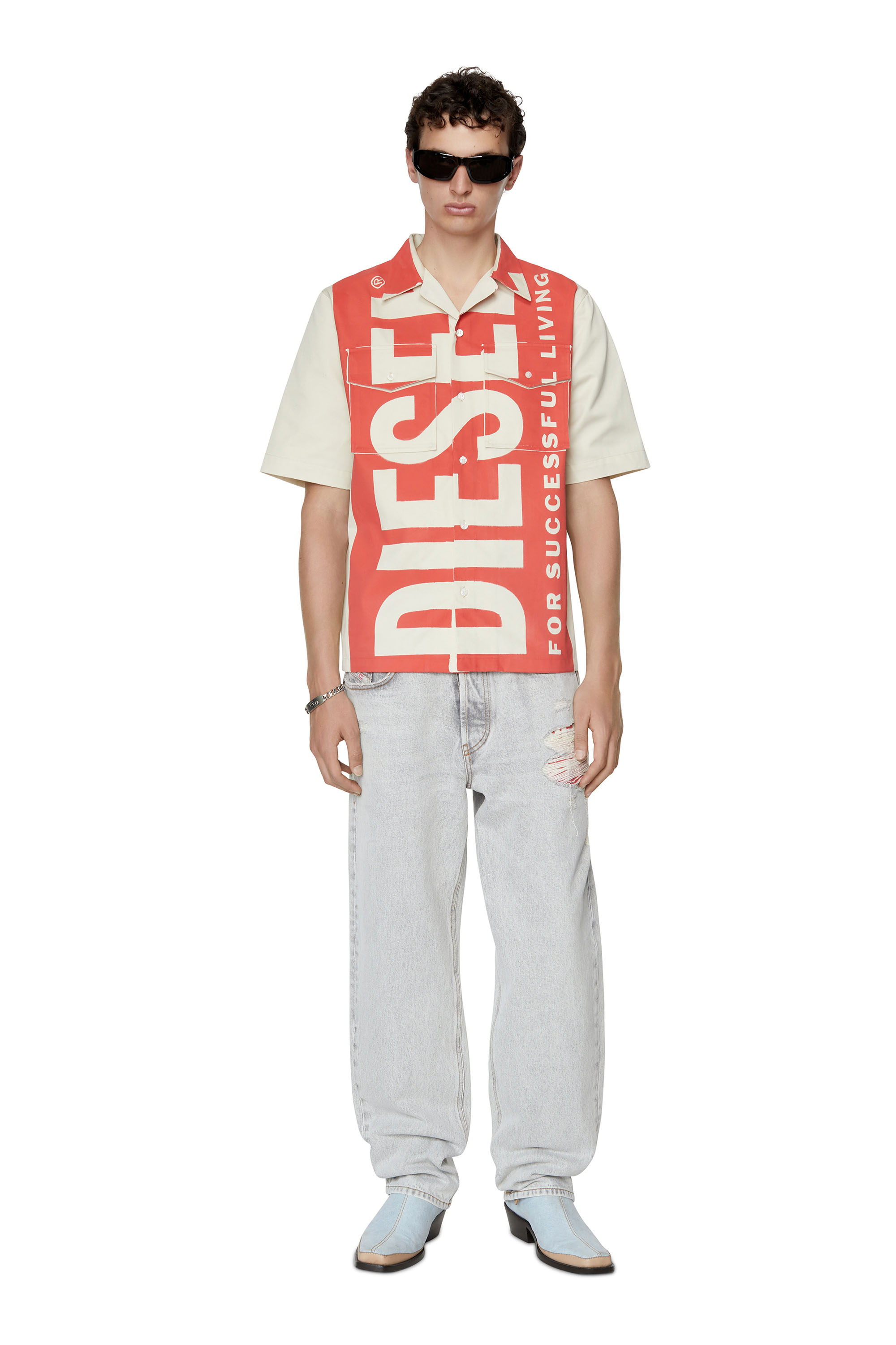 Diesel - S-MAC-22, White/Red - Image 5