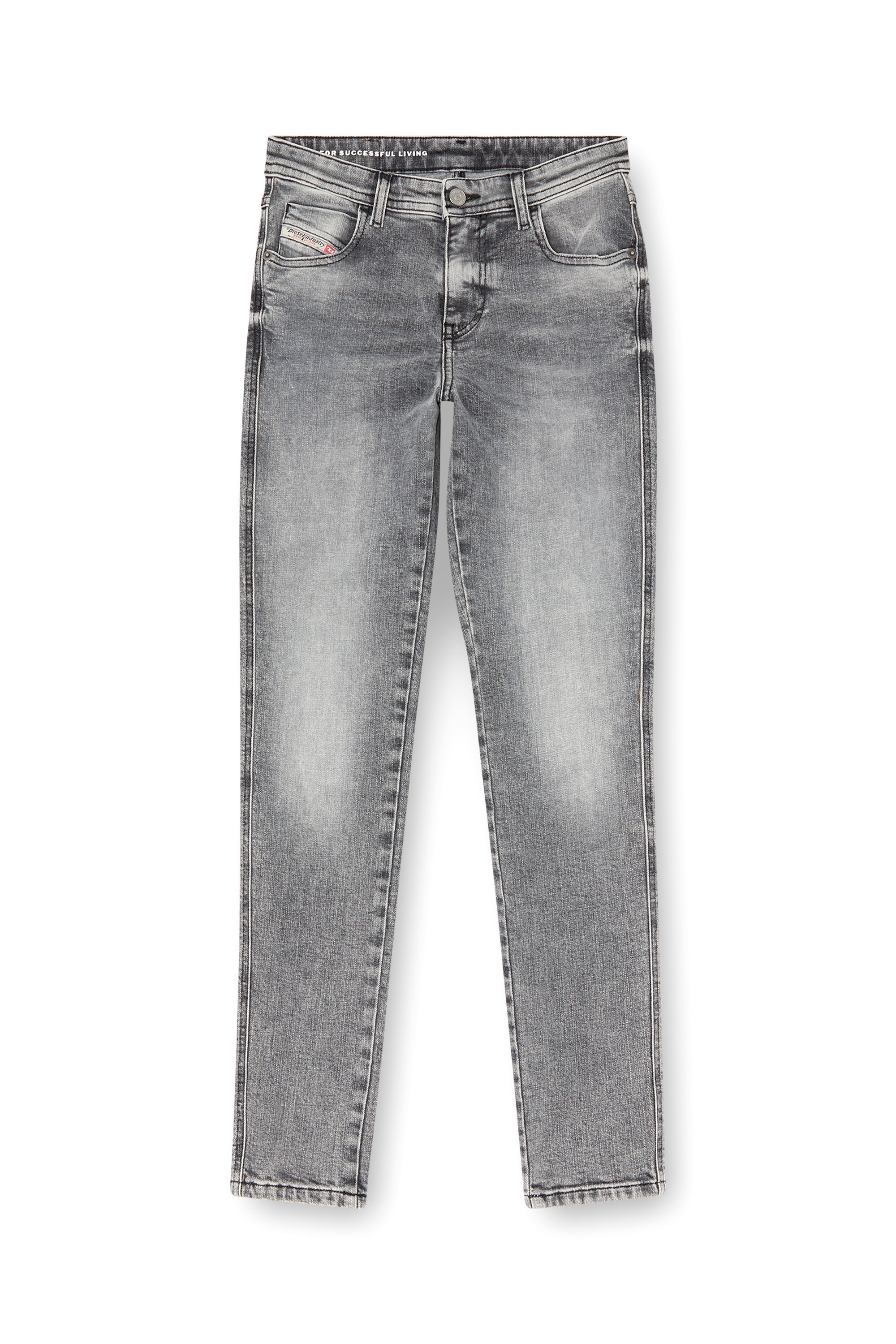 Diesel - Woman's Skinny Jeans 2015 Babhila 09L41, Light Grey - 5