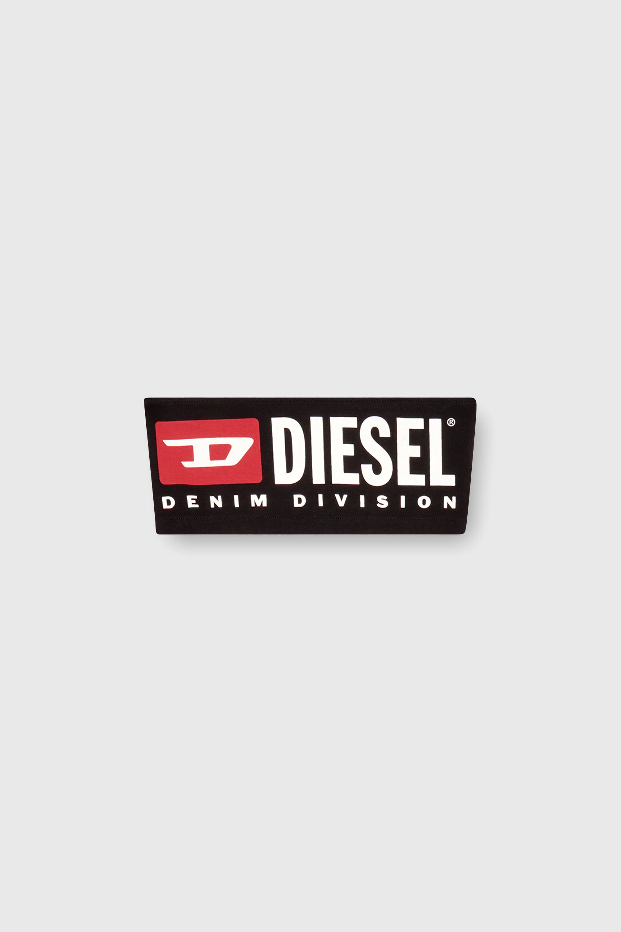 Diesel - UFSB-MELANIE, Woman's Bandeau bra with Diesel logo in Black - 2