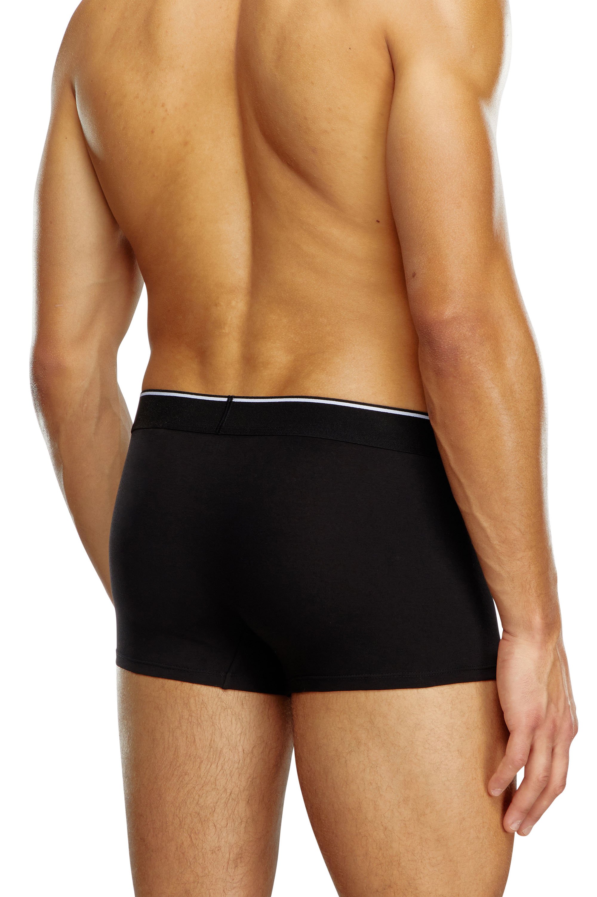 Diesel - UMBX-DAMIENTHREEPACK, Man's Three-pack of plain boxer in Black - 3