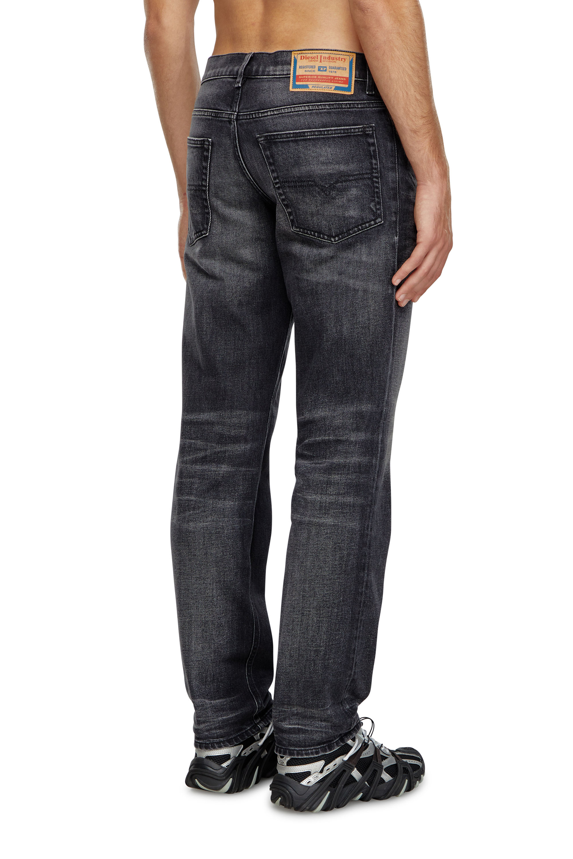 Diesel - Man's Regular Jeans 2023 D-Finitive 09J65, Black/Dark grey - 2