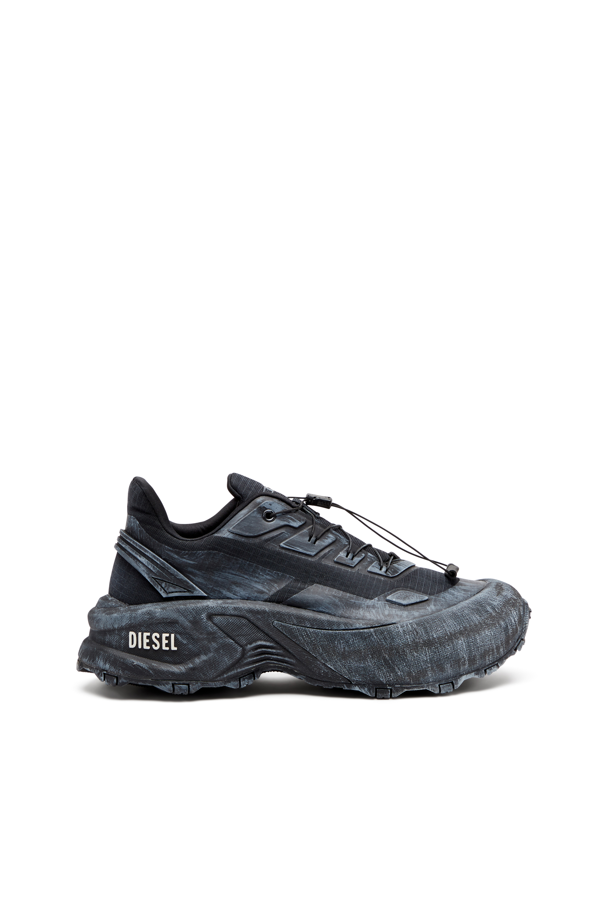 Diesel - D-CAGE RUNNER, Man's Cage sneaker in Black - 1